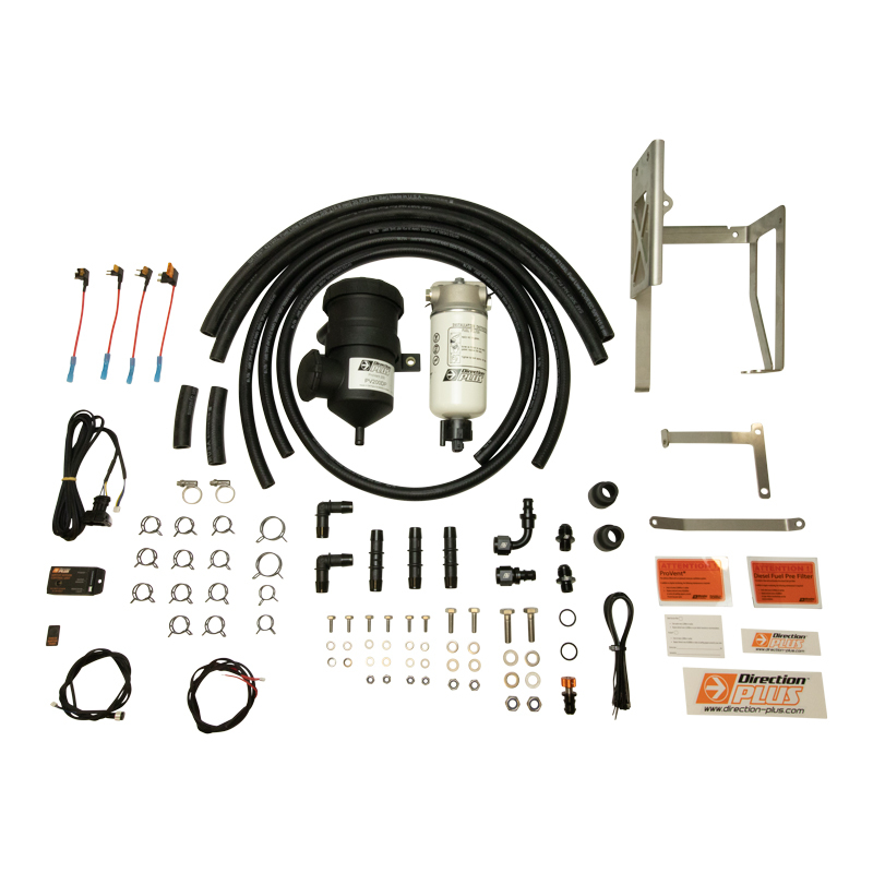 DIRECTION PLUS Pre-Filter & Provent Dual Kit To Suit Isuzu D-Max & MU-X (2012-2020)