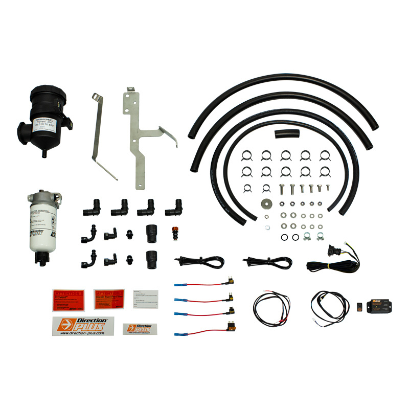 DIRECTION PLUS Pre-Filter & Provent Dual Kit To Suit Ford Ranger (2011-2022), Everest (2015-2022) & Mazda BT-50 (2011-2021)