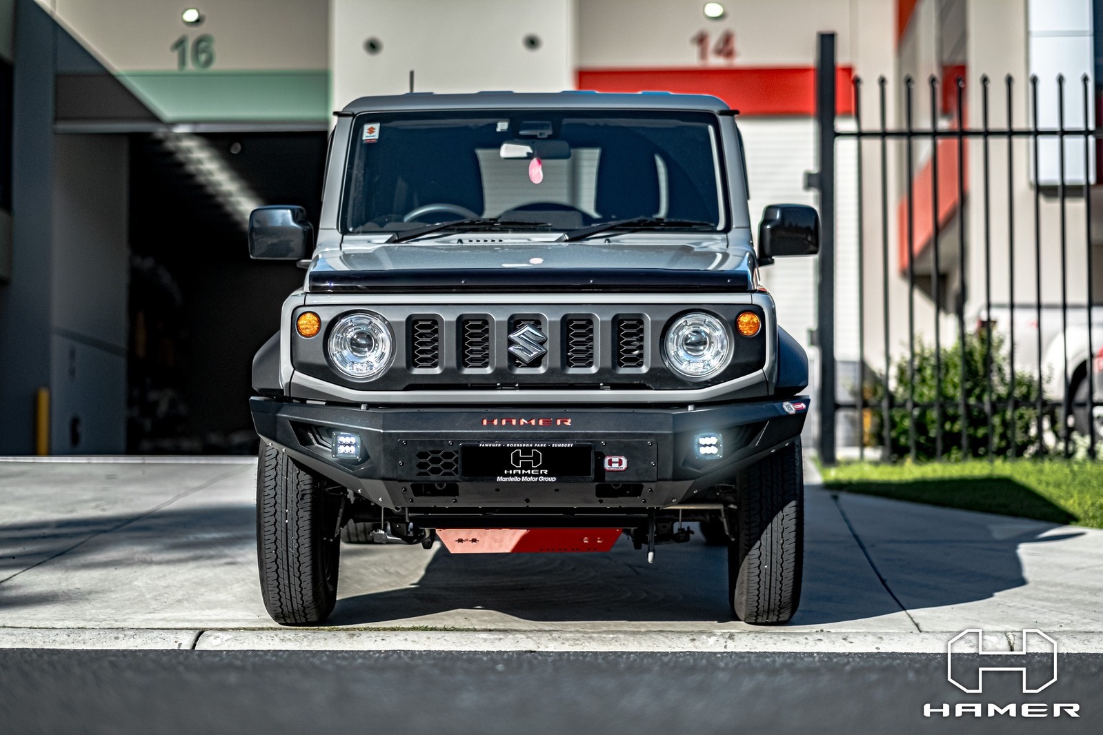 HAMER KING SERIES BULL BAR TO SUIT SUZUKI JIMNY (2018-ON)