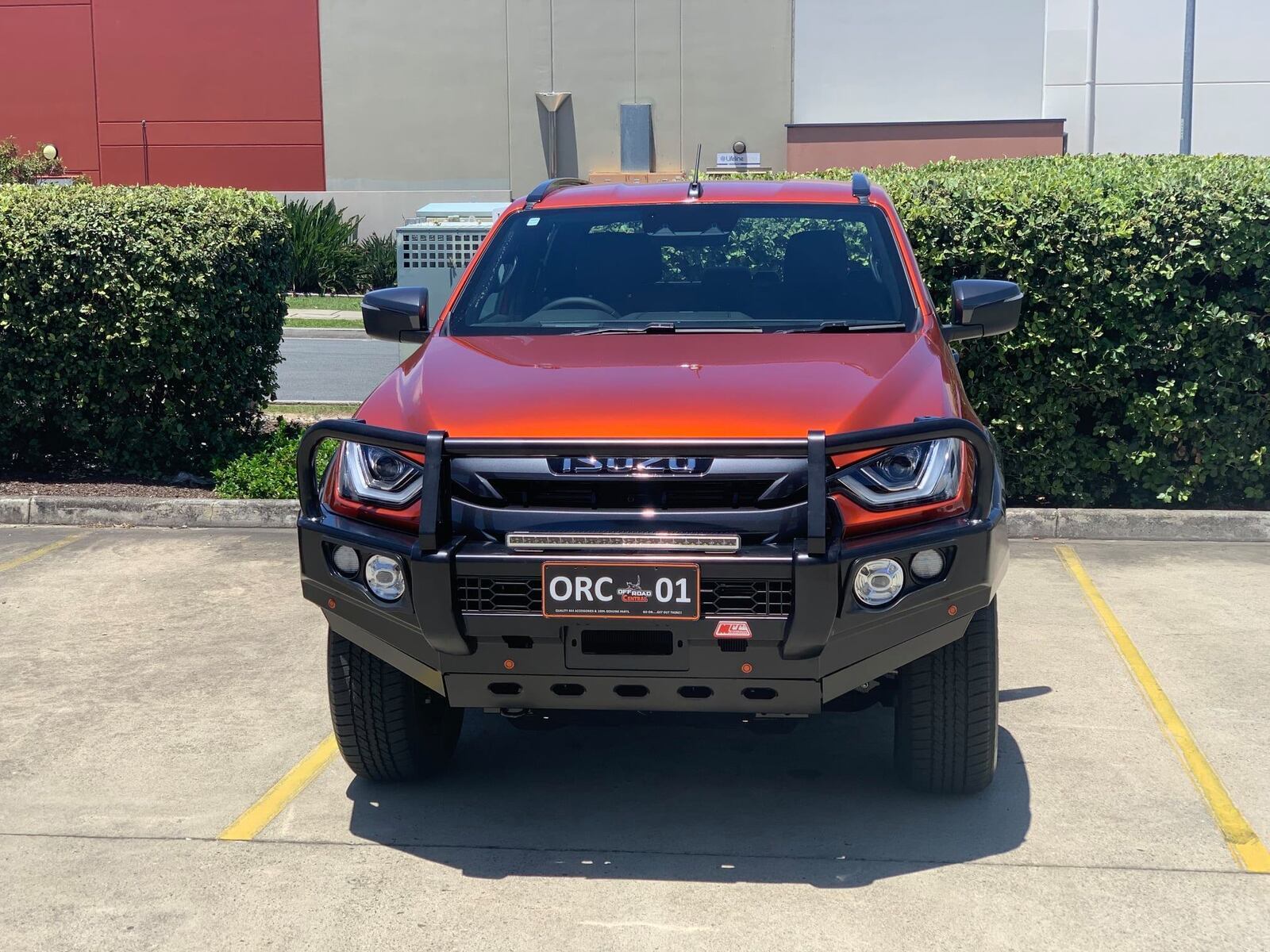 MCC FALCON A-FRAME BULL BAR - ISUZU DMAX 2020 ON