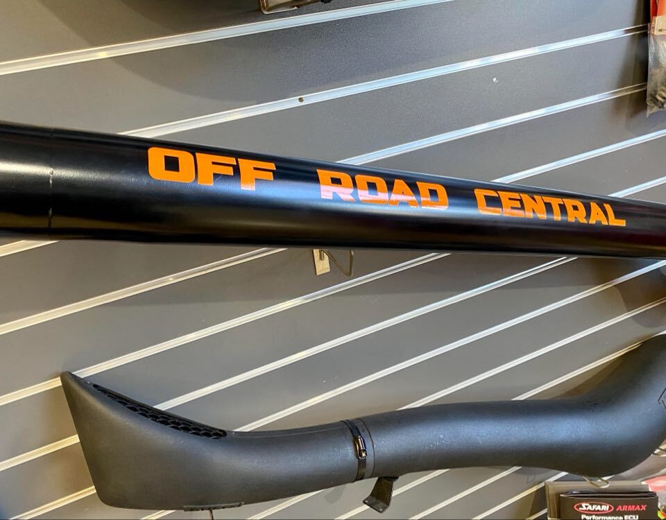 ORC STAINLESS SNORKEL STICKER - ORANGE