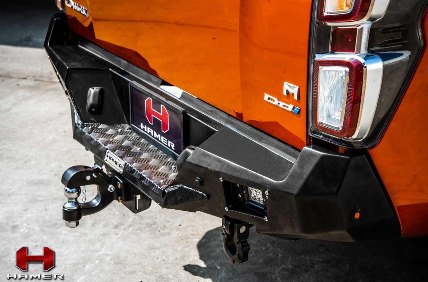 HAMER NOVA REAR BAR TO SUIT ISUZU DMAX 2020 ON