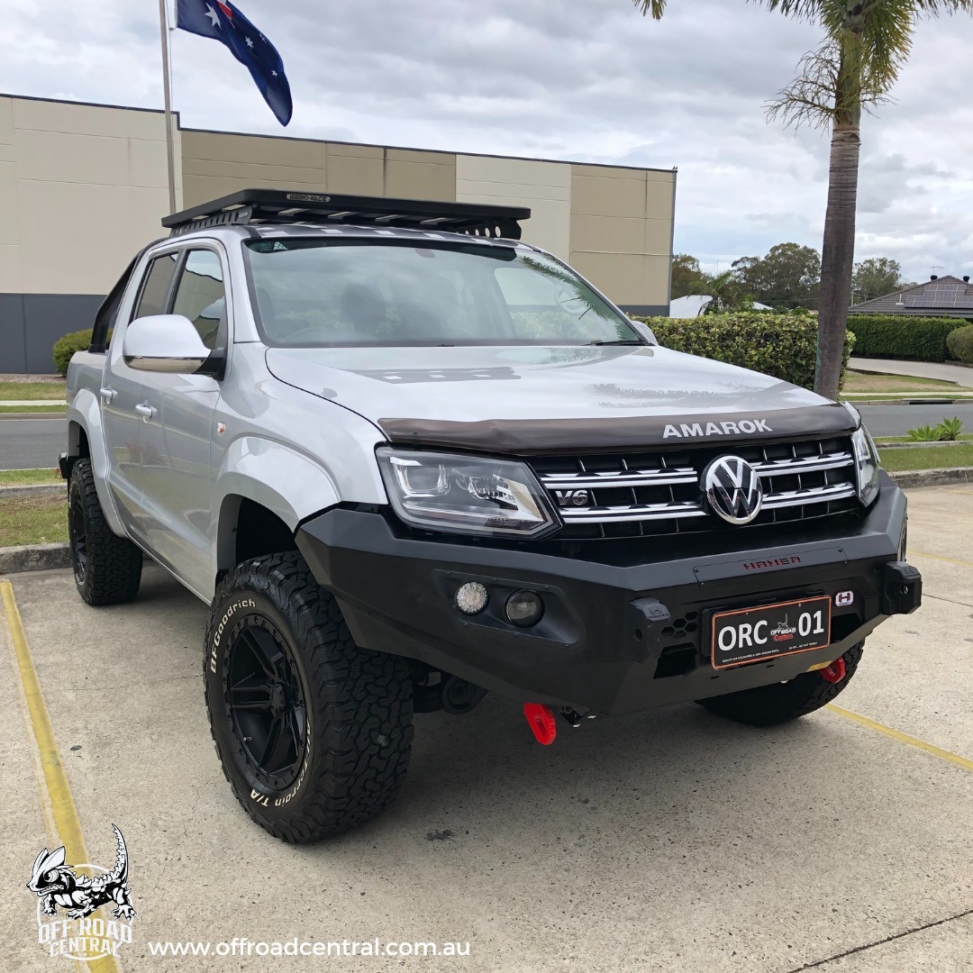 HAMER KING SERIES BULL BAR TO SUIT VOLKSWAGEN AMAROK (2010-ON)