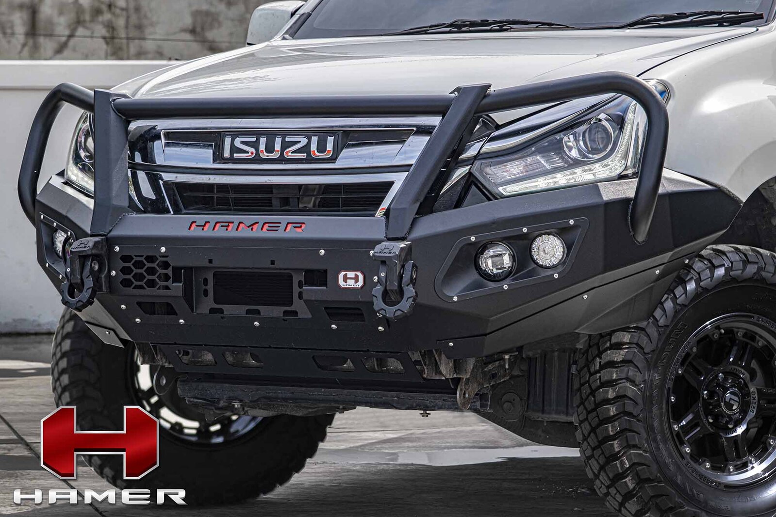 HAMER KING SERIES PLUS BULL BAR TO SUIT ISUZU DMAX (2016-2020)