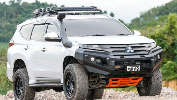 PIAK ELITE POST BAR W/BLACK TOW POINTS & ORANGE UBP TO SUIT MITSUBISHI PAJERO SPORT QF (2020-ON)