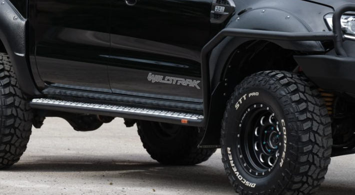 PIAK ELITE SIDE RAILS TO SUIT FORD RANGER PX2 & PX3 (2015-2021) & MAZDA BT-50 (2011-2020)