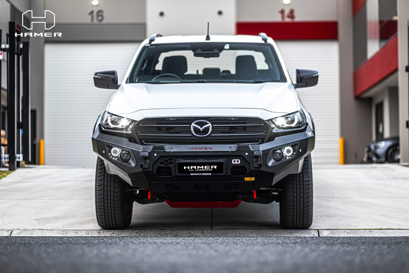 HAMER KING SERIES BULL BAR TO SUIT MAZDA BT-50 (2021-ON)