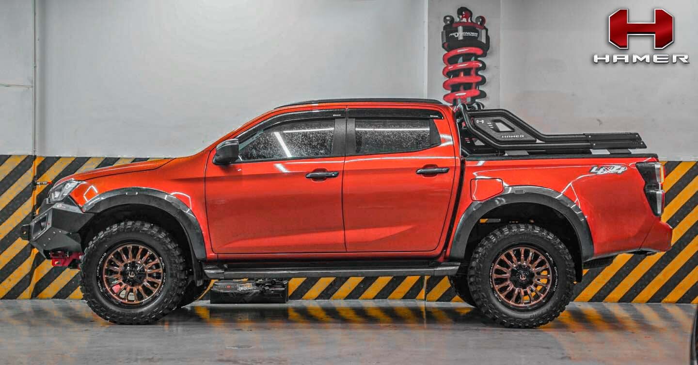 HAMER NIGHT FURY SERIES SPORTS BAR TO SUIT ISUZU DMAX & MAZDA BT50 (2021-ON)