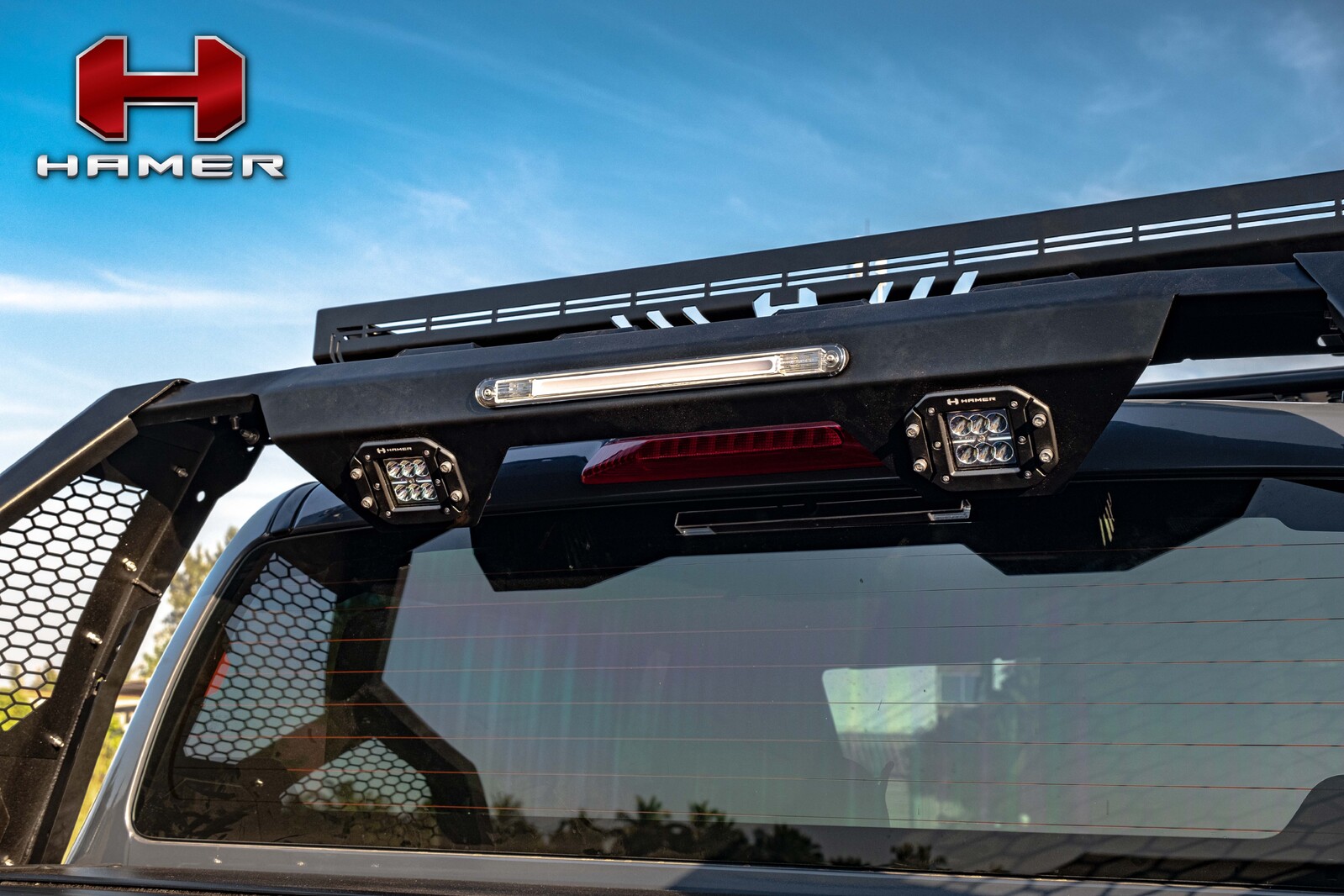 HAMER WARRIOR SERIES SPORTS BAR TO SUIT ISUZU DMAX & MAZDA BT50 (2021-ON)