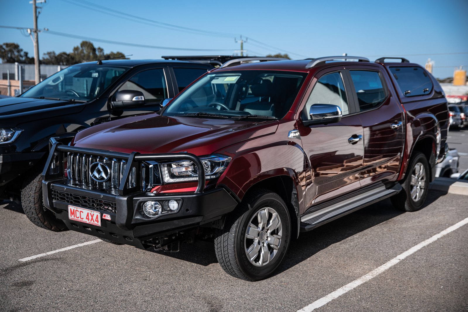 MCC FALCON A-FRAME BULLBAR W/UBP - LDV T60 2018 ON