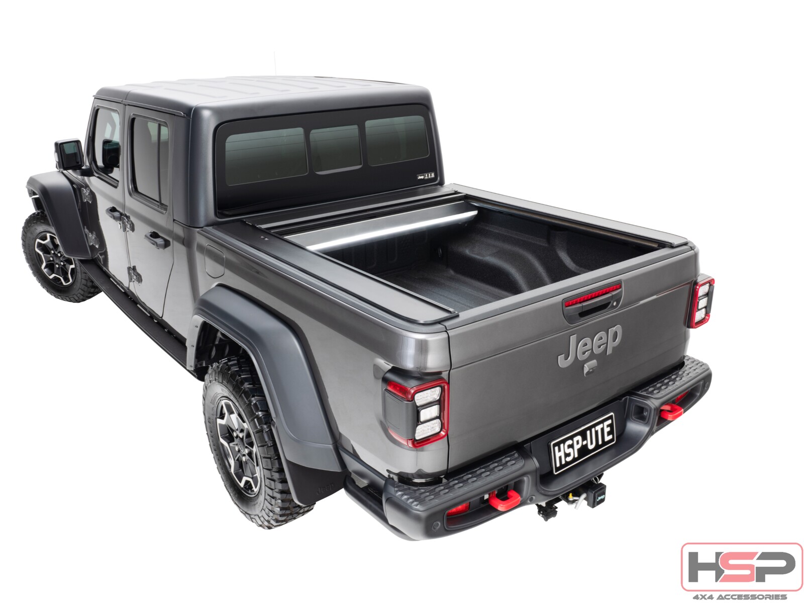 Roll R Cover Series 3 To Suit Dual Cab (No Sports Bar). Only Compatible With Tail Rail System - Jeep Gladiator 2020 ON