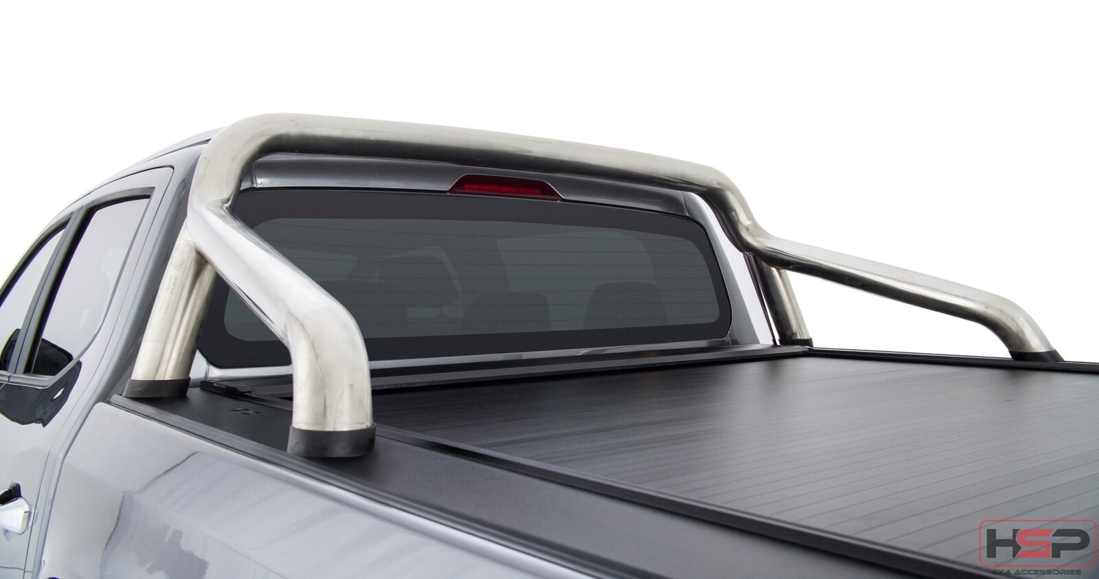 HSP Roll R Cover Series 3 To Suit LDV T60 Dual Cab SK8C 2018 ON with Genuine Chrome A Frame Sports Bar