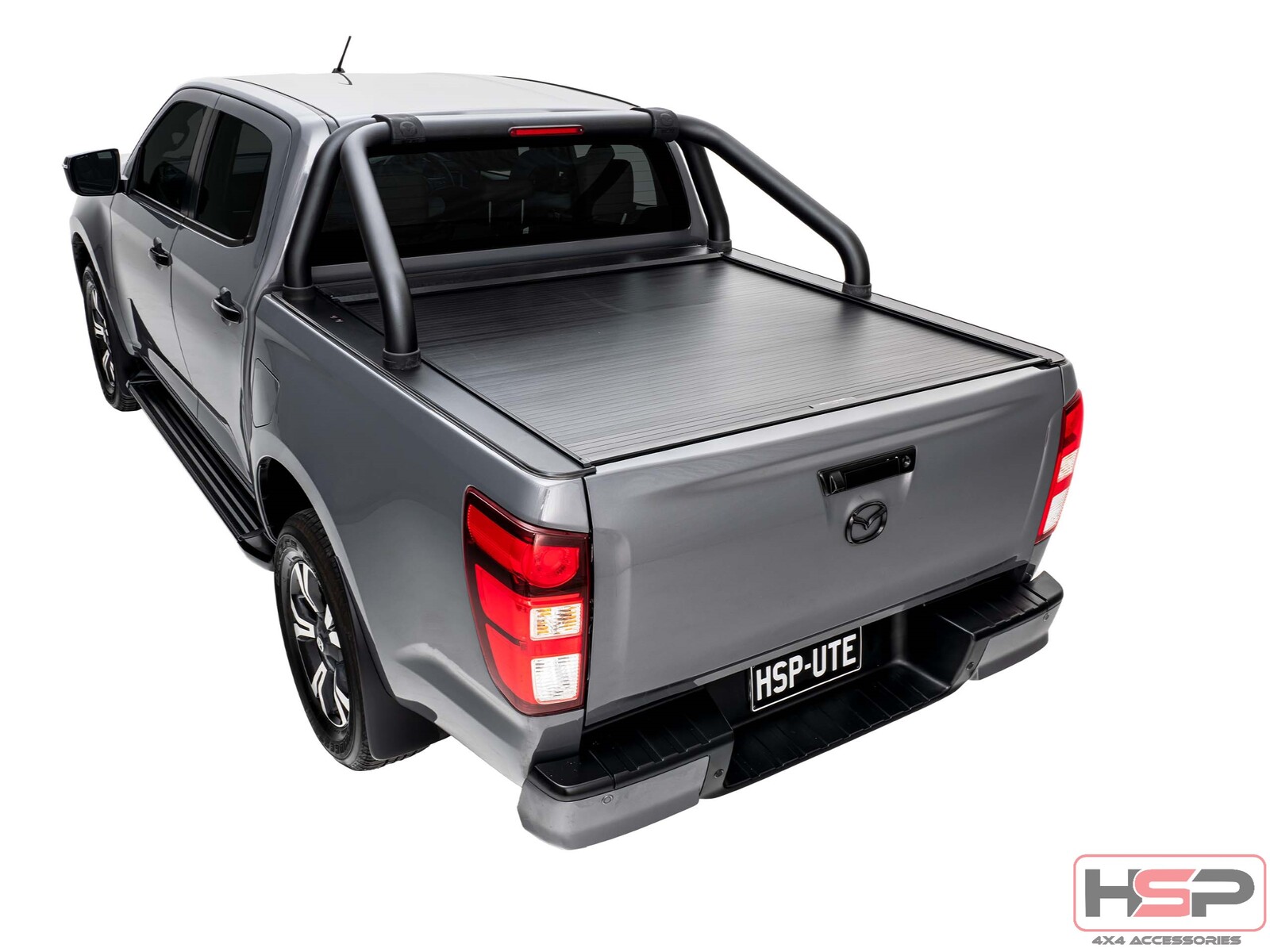 HSP Roll R Cover Series 3 To Suit Mazda BT-50 2020 + Dual Cab With Genuine A Frame Sports Bar