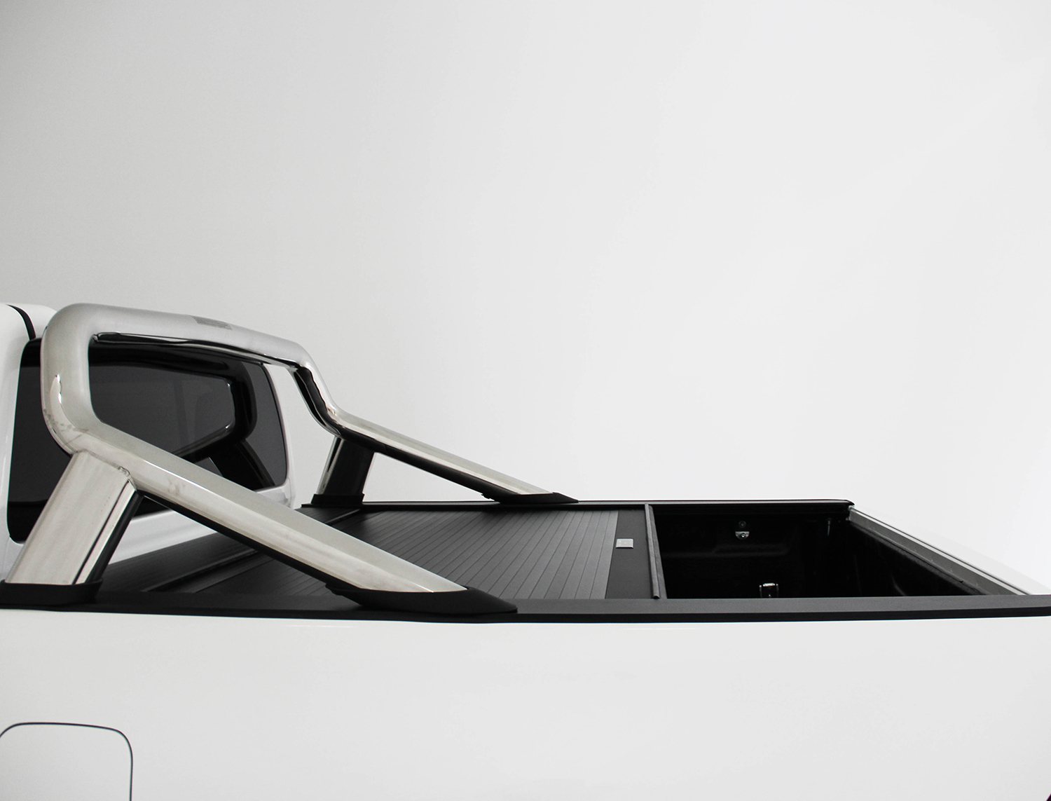 HSP Roll R Cover Series 3 To Suit Toyota Hilux Revo SR5 (A Deck) Dual Cab 2015 ON With Genuine A Frame Sports Bar