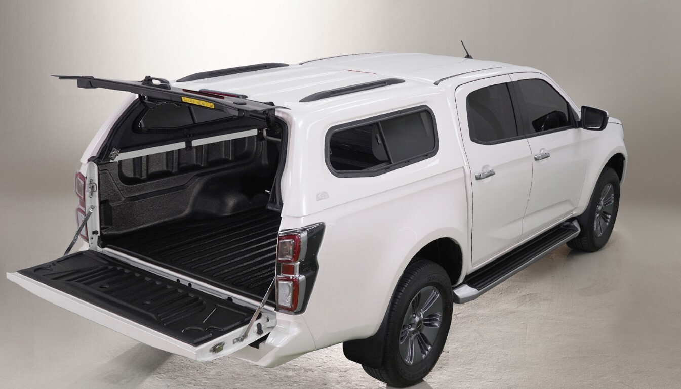 MAXTOP FULL OPTION CANOPY (SLIDE/SLIDE & LIFT/LIFT WINDOW OPTIONS) TO SUIT DUAL CAB D-MAX (06/2020-ON)