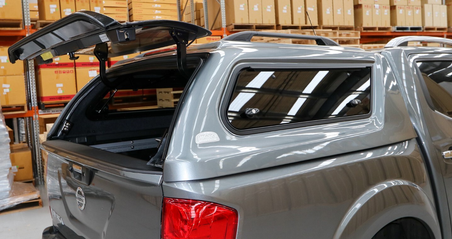 MAXTOP FULL OPTION CANOPY (LIFT/LIFT WINDOWS) TO SUIT DUAL CAB NISSAN NAVARA (2015-2021)