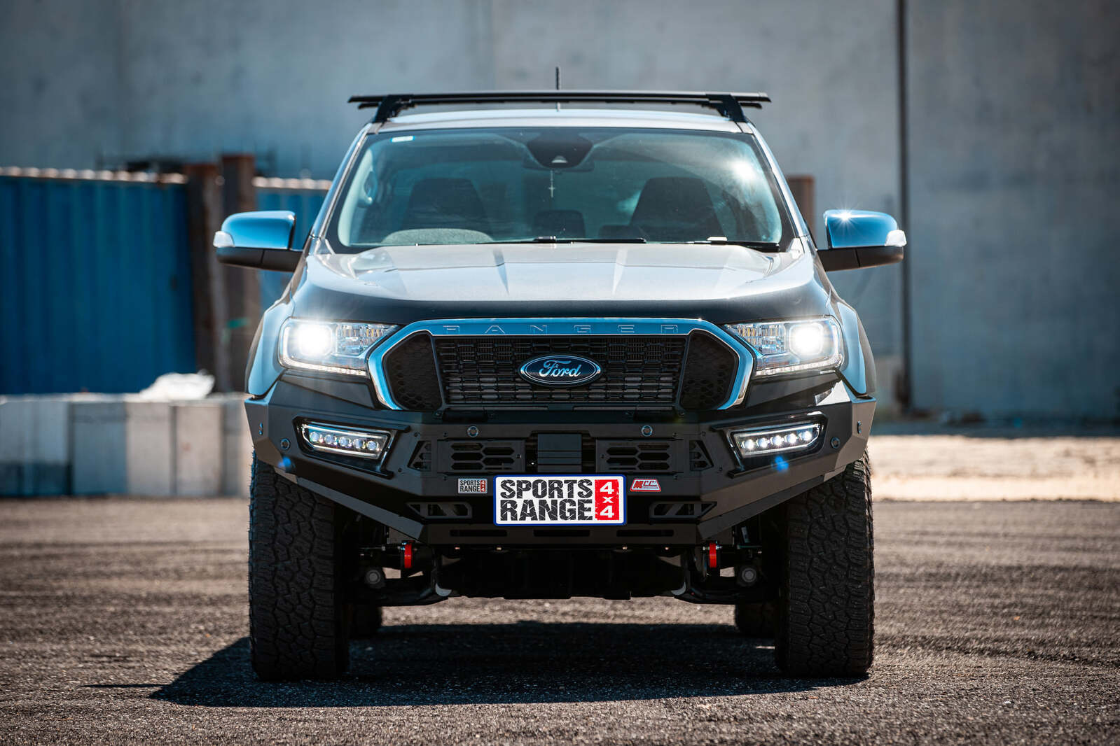 MCC Alloy Pegasus Bull Bar To Suit Ford Ranger PXIII 2019-2021 (Tech Pack)
