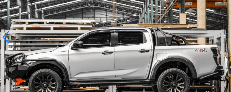 PIAK ELITE SIDE RAILS TO SUIT ISUZU D-MAX (2020-ON)