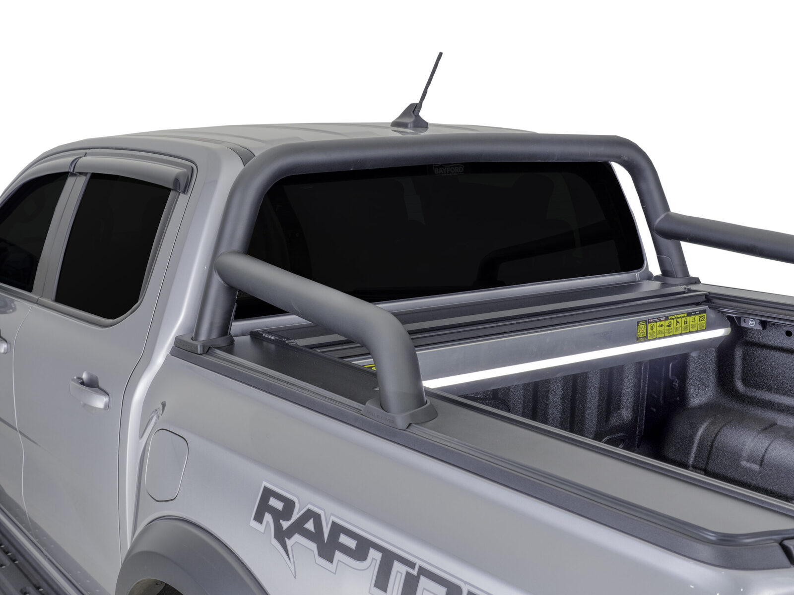 HSP Roll R Cover Series 3 To Suit Dual Cab Ford Ranger & Raptor (2022-On) - Factory Sports Bar Compatible