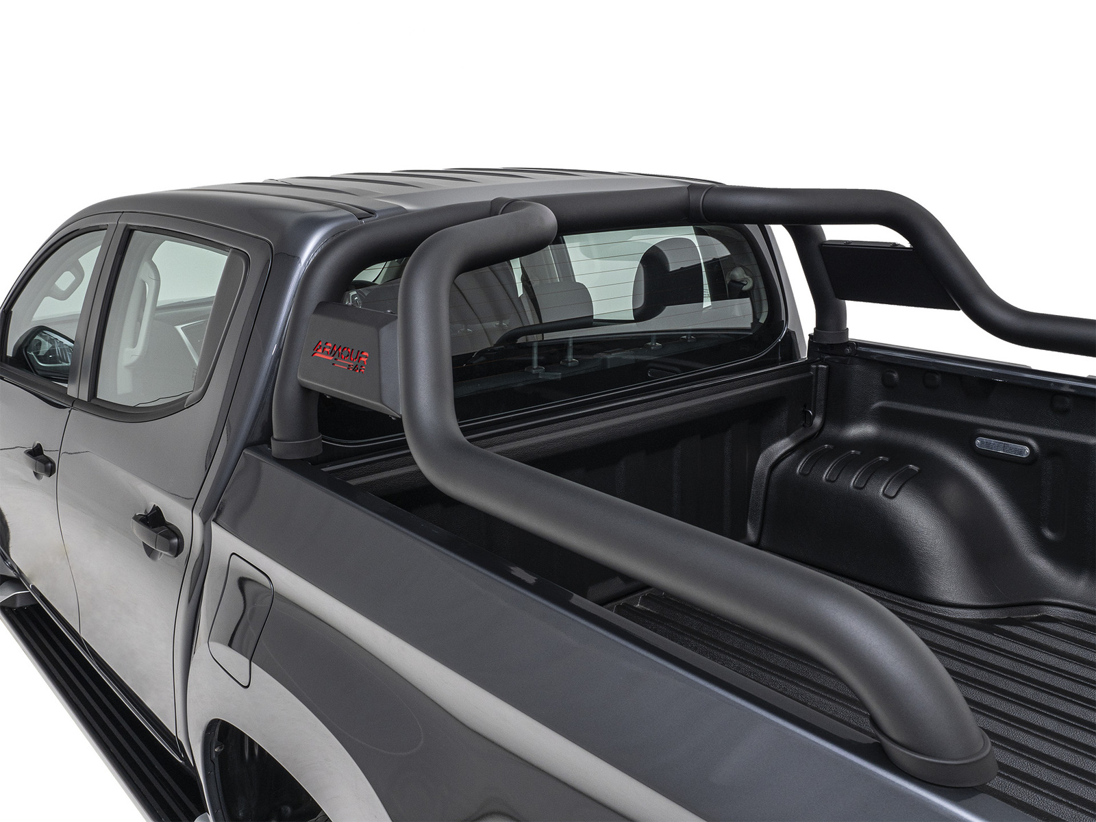 HSP Armour Bar (Black) To Suit Mitsubishi Triton MQ & MR (2015+) (Dual Cab Models Only)