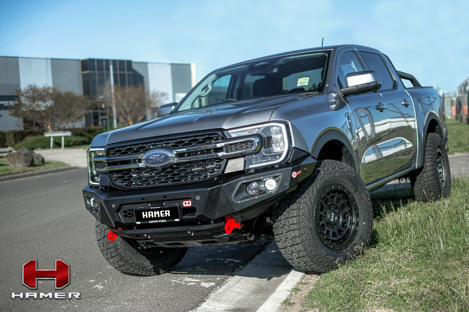 HAMER KING SERIES BULL BAR TO SUIT FORD RANGER & EVEREST (2022-ON)