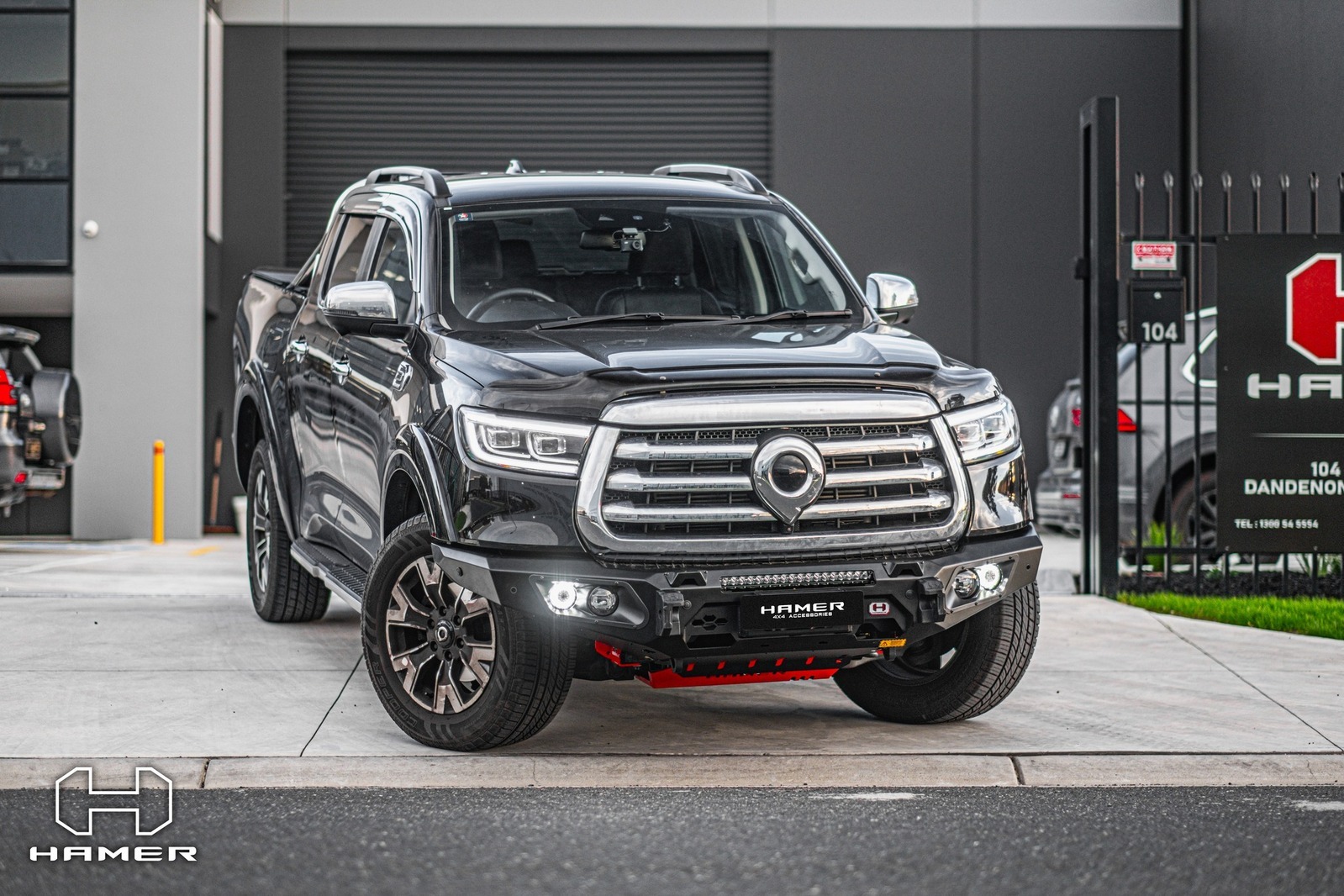 HAMER KING SERIES BULL BAR TO SUIT GWM CANNON (2021-ON)