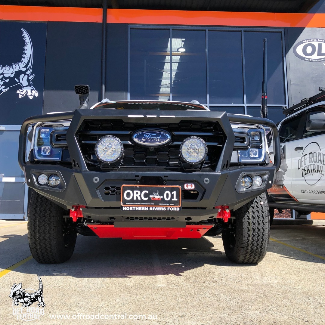 HAMER KING SERIES PLUS BULL BAR TO SUIT FORD RANGER & EVEREST (2022-ON)