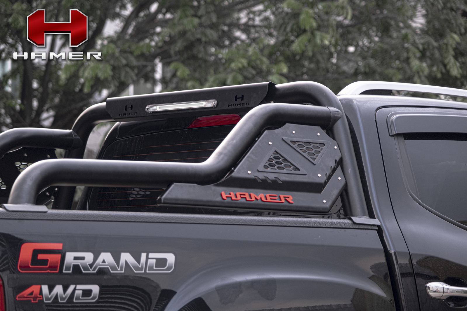 HAMER EXTENDED TITANIUM SERIES SPORTS BAR TO SUIT LDV T60 (2017-2021)