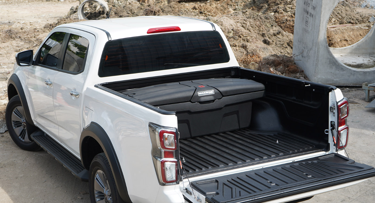 MAXLINER AUSTRALIA Trio Under Rail Maxbox To Suit Ranger, Triton, BT-50, D-Max, Amarok & Hilux (2015-On)