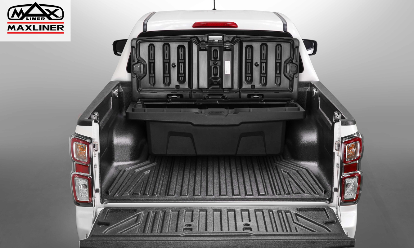 MAXLINER AUSTRALIA Trio Over Rail Maxbox To Suit Ranger, Triton, BT-50, D-Max, Amarok & Hilux (2015-On)