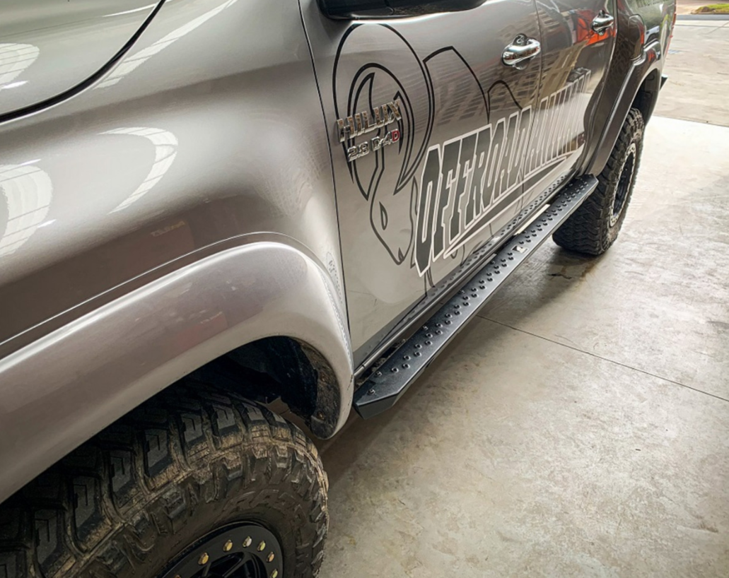 OFFROAD ANIMAL Rock Sliders To Suit Toyota Hilux N80 (2015-On)