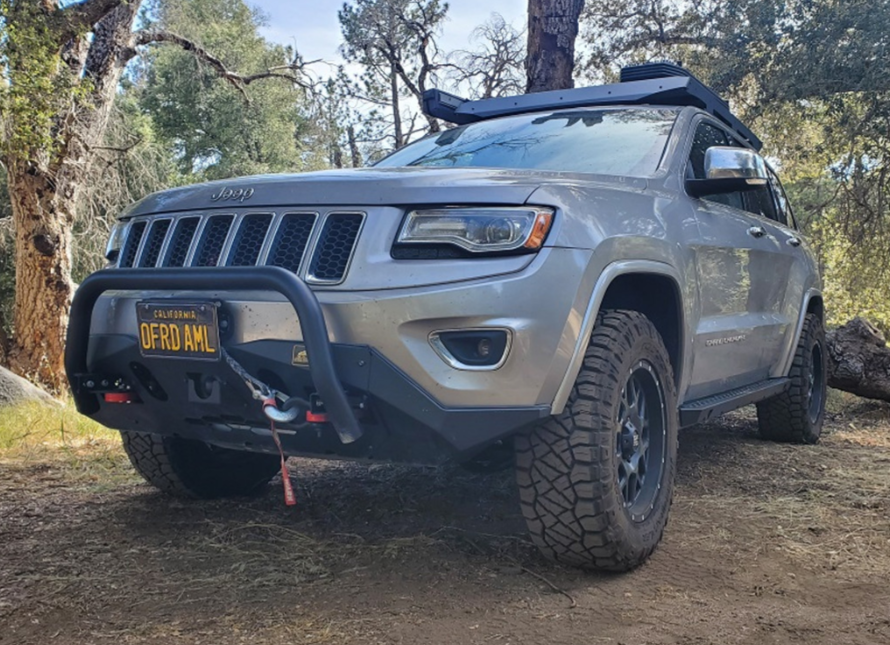 Offroad Animal Pre-Runner Steel Front Bumper To Suit Jeep Grand Cherokee WK2 (2014-2016)