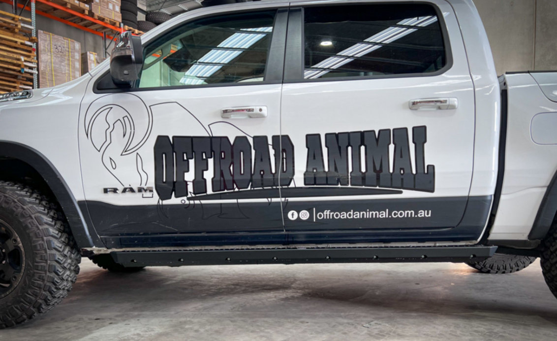 OFFROAD ANIMAL Rock Sliders To Suit Dodge Ram 1500 DT (2019-On)