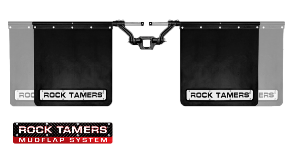 Clearview Rock Tamers (2.5" Hub Mudflap System)