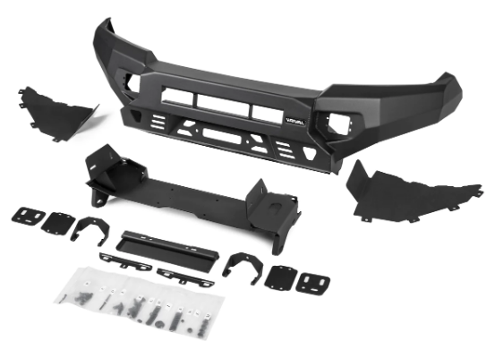 RIVAL ALLOY FRONT BUMPER TO SUIT TOYOTA LAND CRUISER 200 SERIES (2008 - 2015)
