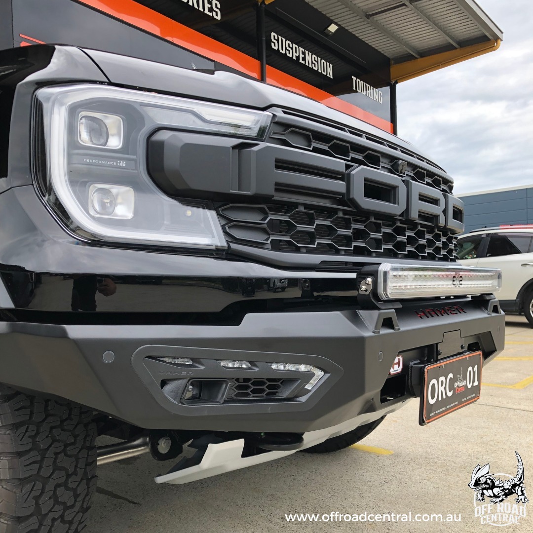 HAMER ATLAS SERIES BULL BAR TO SUIT FORD RANGER RAPTOR (2022-ON)