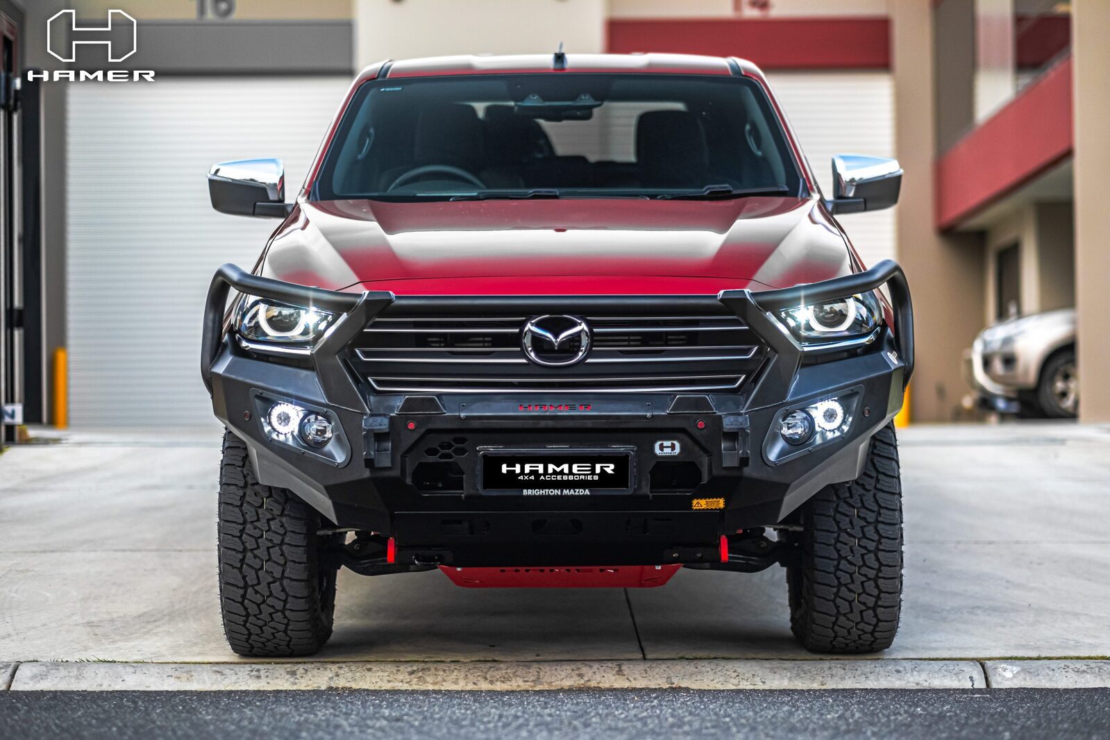 HAMER KING SERIES PLUS BULL BAR TO SUIT MAZDA BT-50 (2021-ON)