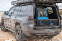 MSA 4X4 COMPLETE STORAGE KIT (RIGHT) TO SUIT TOYOTA LAND CRUISER 300 SERIES (2021-ON)