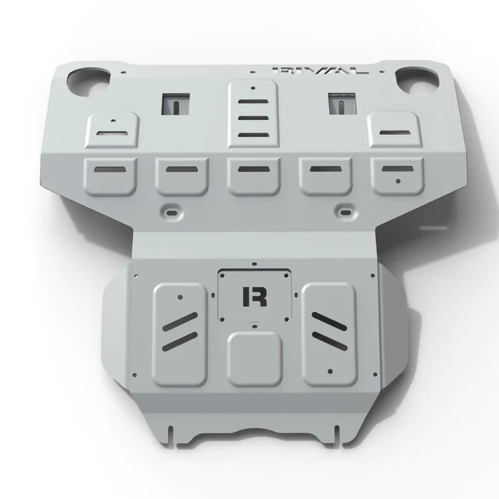 RIVAL ALUMINIUM ENGINE UNDERBODY ARMOUR TO SUIT TOYOTA HILUX & FORTUNER (2015-ON)