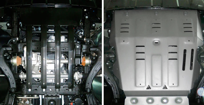 RIVAL ALUMINIUM ENGINE UNDERBODY ARMOUR TO SUIT VOLKSWAGEN AMAROK INC V6 (2010-2023)