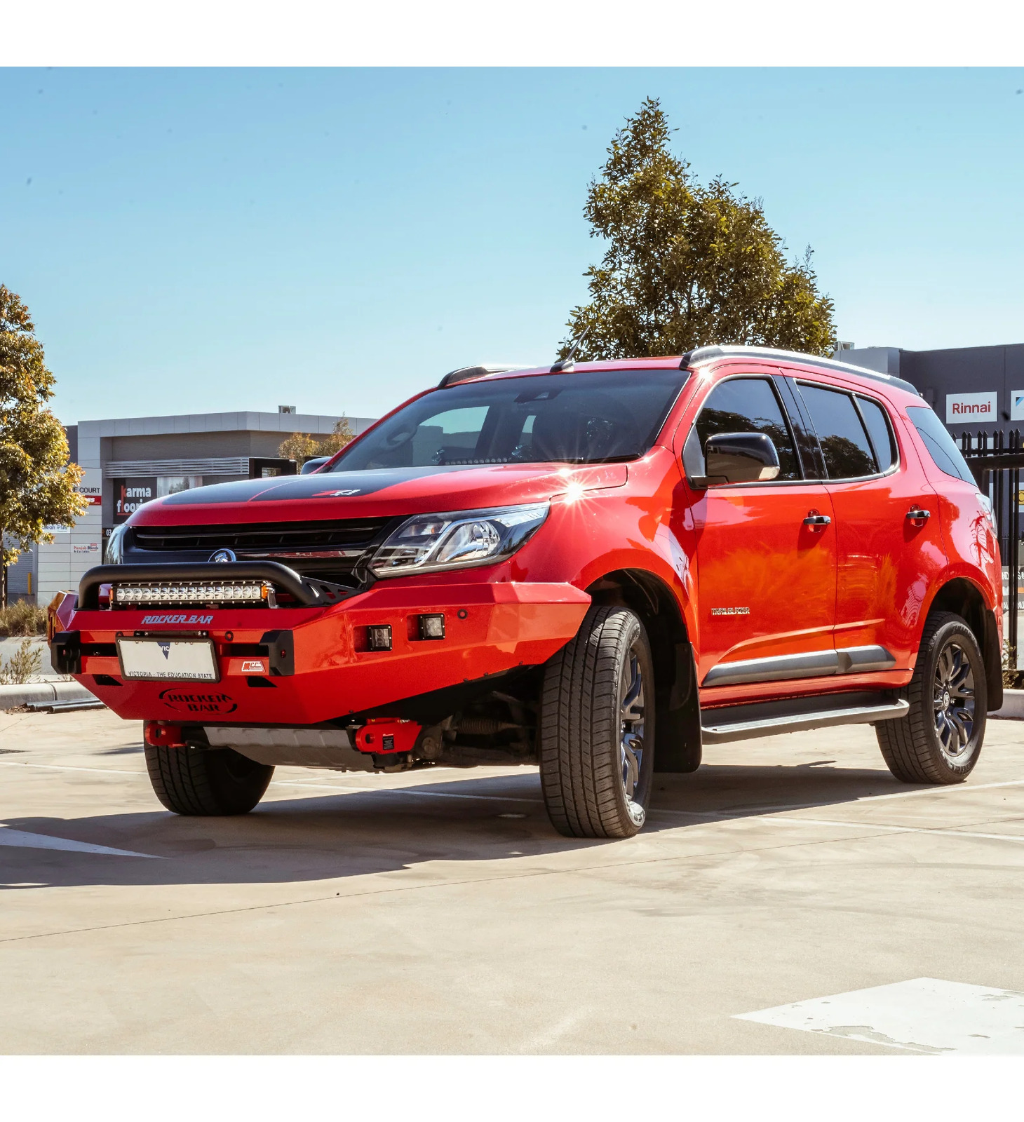 MCC SINGLE LOW LOOP ROCKER BAR TO SUIT HOLDEN COLORADO TRAILBLAZER (2017-2020)