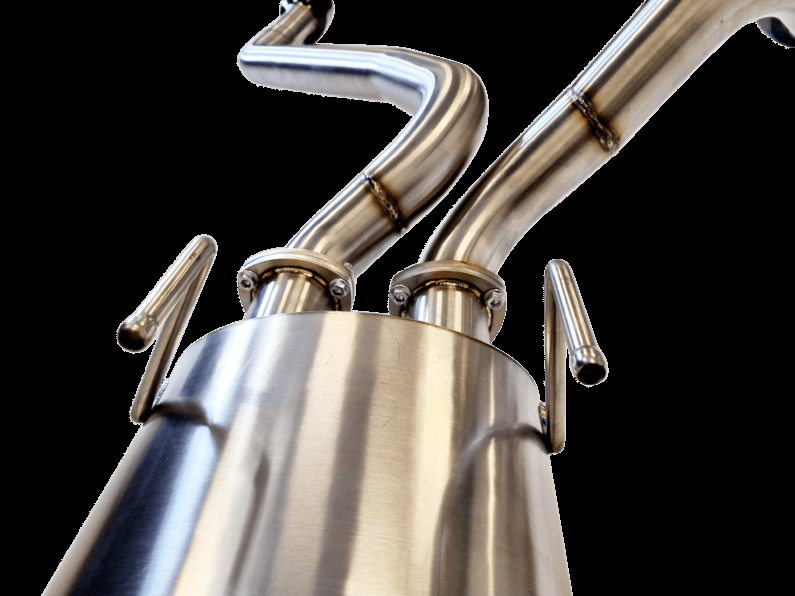 TORQIT SINGLE 3.5" - TWIN 3" STAINLESS CAT BACK EXHAUST TO SUIT 5.7L DODGE RAM DS 1500 (2009-2018)