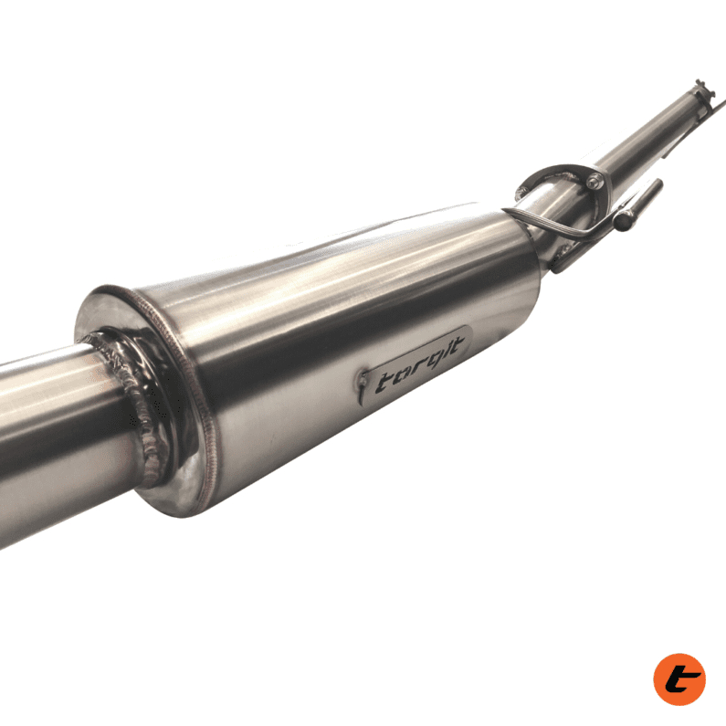 TORQIT STAINLESS 3" DPF BACK EXHAUST TO SUIT MEGA TUB 2.8L LDV T60 (2017-ON)