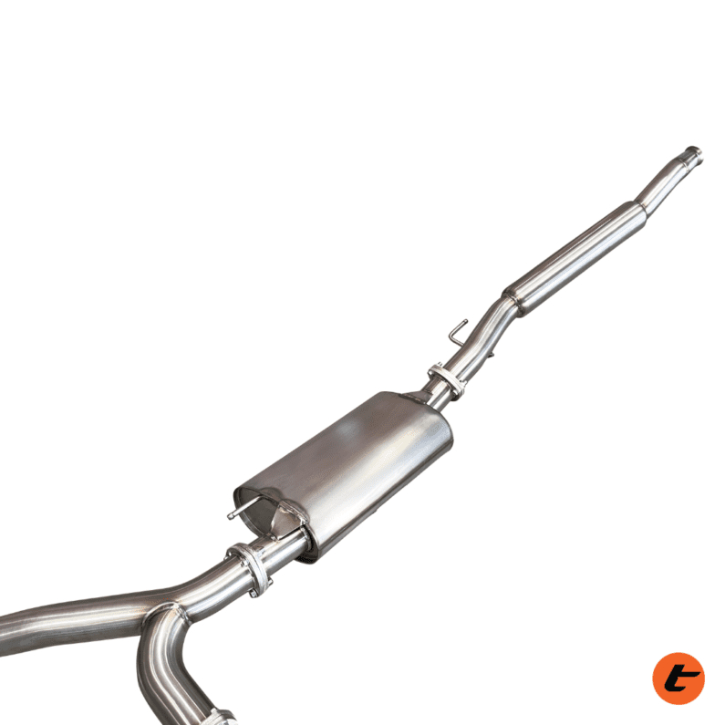 TORQIT STAINLESS 3" TWIN EXIT CAT BACK EXHAUST TO SUIT JEEP JT GLADIATOR (2020-ON)