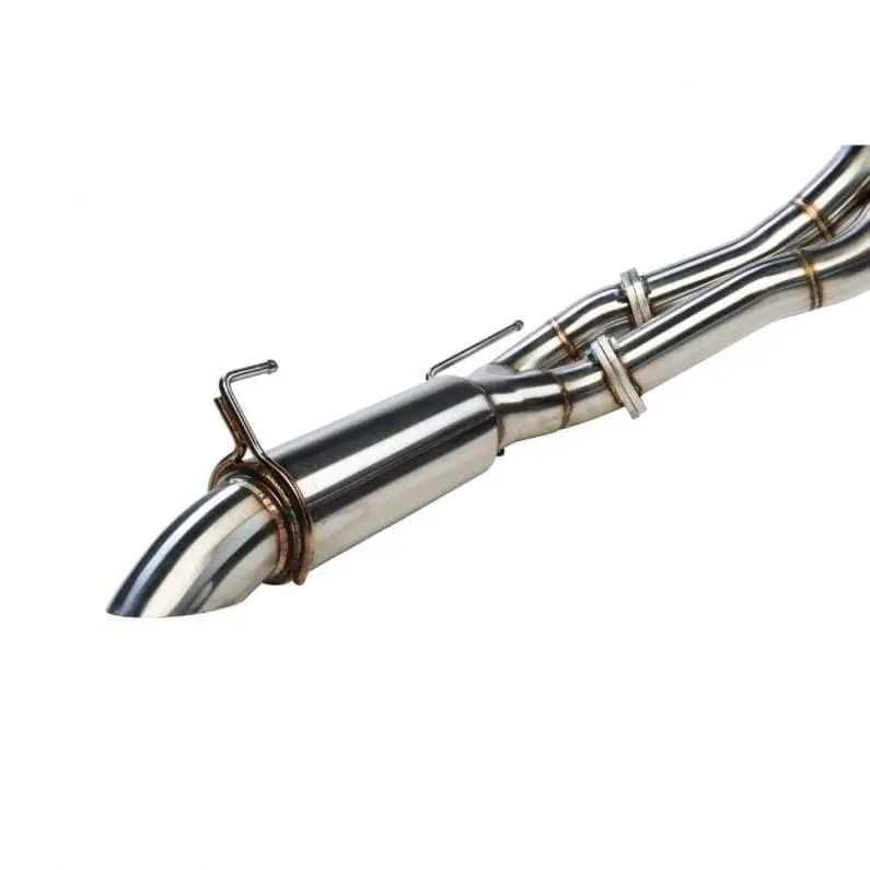 TORQIT STAINLESS TWIN 3" TO SINGLE 4" DPF BACK EXHAUST TO SUIT 4.5L V8 TD TOYOTA LAND CRUISER 200 SERIES (10/2015-ON)