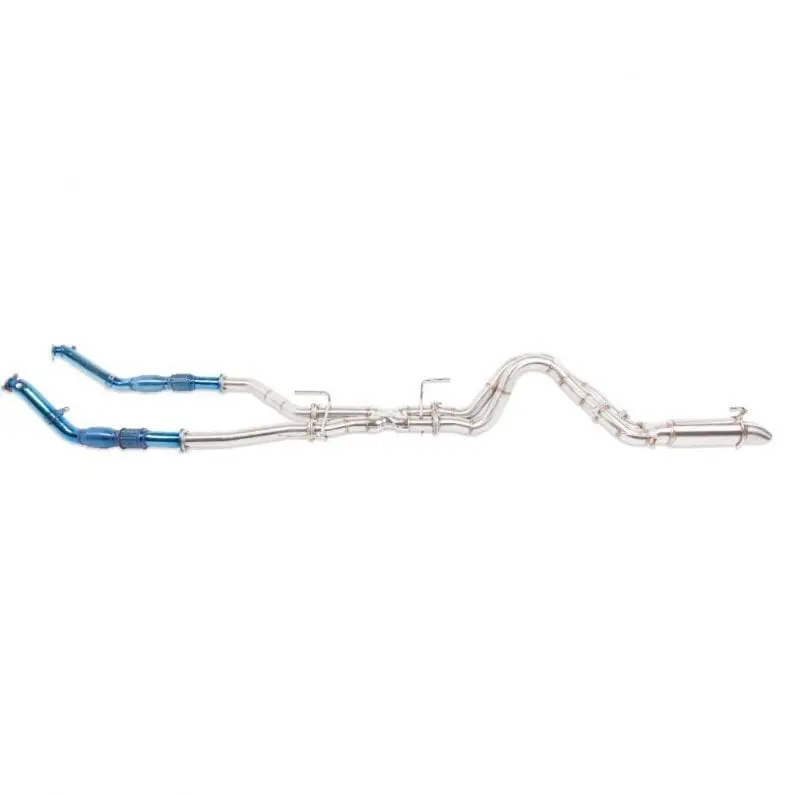 TORQIT STAINLESS TWIN 3" TO SINGLE 4" TURBO BACK EXHAUST (MUFFLER) TO SUIT 4.5L V8 TD TOYOTA LAND CRUISER 200 SERIES (11/2007-09/2015)