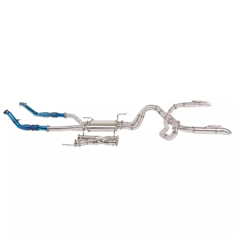 TORQIT STAINLESS 3" TWIN EXIT TURBO BACK EXHAUST (X-PIPE) TO SUIT 4.5L V8 TD TOYOTA LAND CRUISER 200 SERIES (11/2007-09/2015)