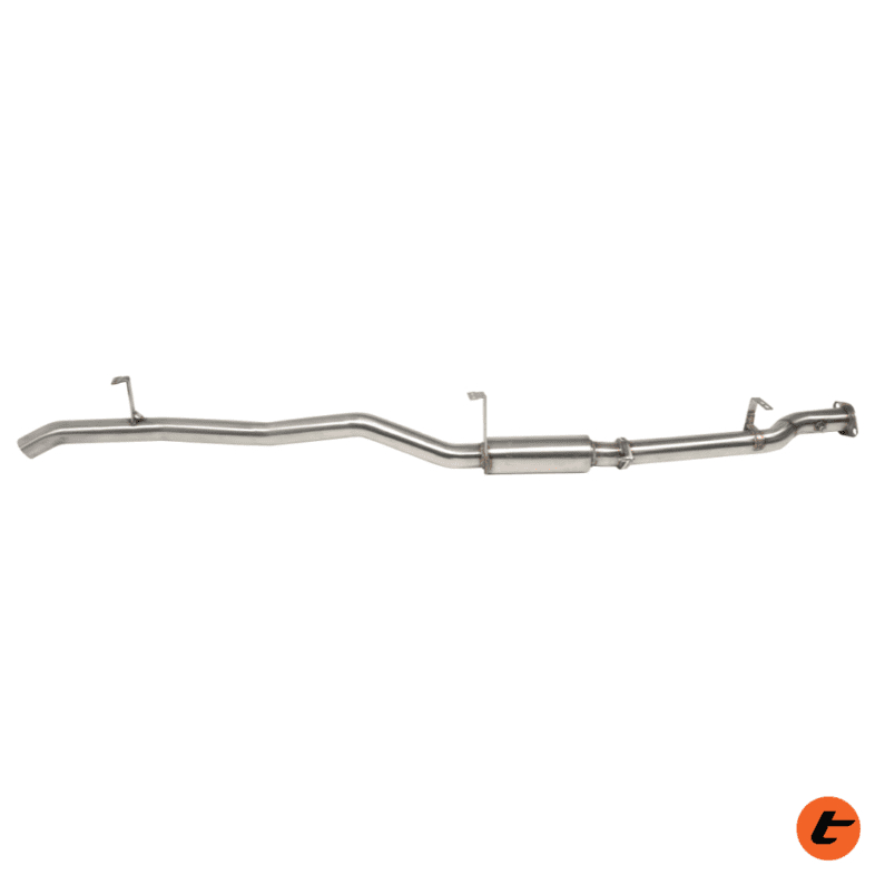 TORQIT STAINLESS 3" DPF BACK EXHAUST TO SUIT 4.5L V8 TOYOTA LAND CRUISER 78 SERIES TROOP CARRIER (08/2016-ON)