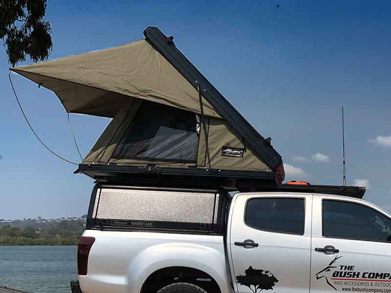 THE BUSH CO. AX27 Clamshell Rooftop Tent