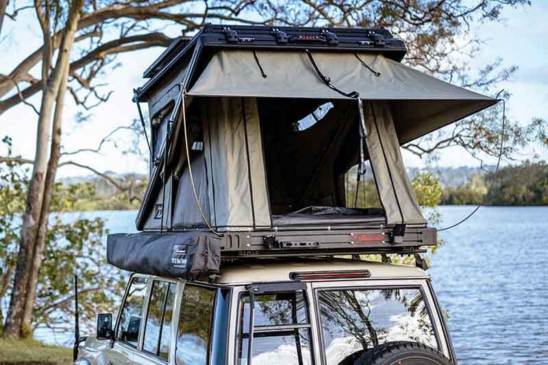 THE BUSH CO. TX27 Hardshell Rooftop Tent